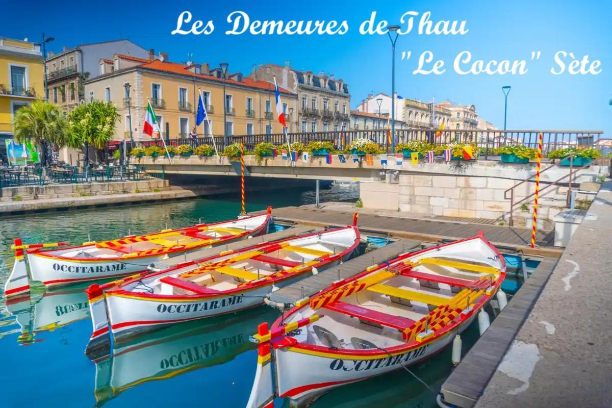 דירות Sète Le Cocon Les Demeures De Thau מראה חיצוני תמונה
